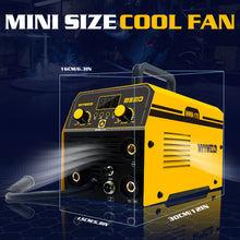 Load image into Gallery viewer, MYYWELD MWM-175 Gas/Gasless MIG/MMA/TIG 4 in 1 IGBT inverter welding machine 110V for home and commercial use