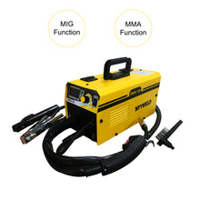 Load image into Gallery viewer, MYYWELD Mig welder, 120A 110V MIG Welding Gasless MIG/Stick Welder 2 in 1 Flux Core Wire Welding Machine No Gas IGBT Inverter