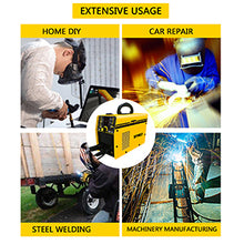 Load image into Gallery viewer, MYYWELD Mig Welder, 110/220V Dual voltage Flux MIG/Solid Wire/Stick MMA/Lift TIG 4 in 1 Welding machine 130D, Gas/Gasless Digital panel, Flux Core Wire Automatic Feed IGBT Inverter