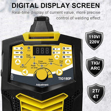 Load image into Gallery viewer, MYYWELD TIG/MMA/Clean/Spot/Pulse 2T/4T 5-IN-1 Welder 220V 180A IGBT Digital Inverter Welding Machine