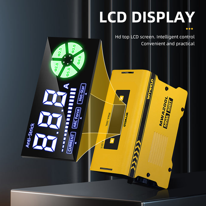 First Mini Welder with top LCD design! New Product Release!