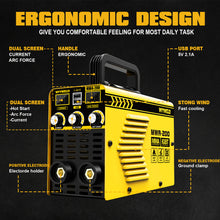 Load image into Gallery viewer, MYYWELD ARC Welder MWA-200 100V Stick welding MMA welding machine IGBT inverter

