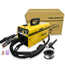 Load image into Gallery viewer, MYYWELD Mig welder, 120A 110V MIG Welding Gasless MIG/Stick Welder 2 in 1 Flux Core Wire Welding Machine No Gas IGBT Inverter
