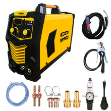 Load image into Gallery viewer, Plasma Cutter Machine,MYYWELD Dual Voltage 110/220V 50A，Portable Air Plasma Cutting Equipment Max Cutting Thickness 15mm,IGBT Inverter 1/2&quot; Clean Cut, High Frequency Cutting…
