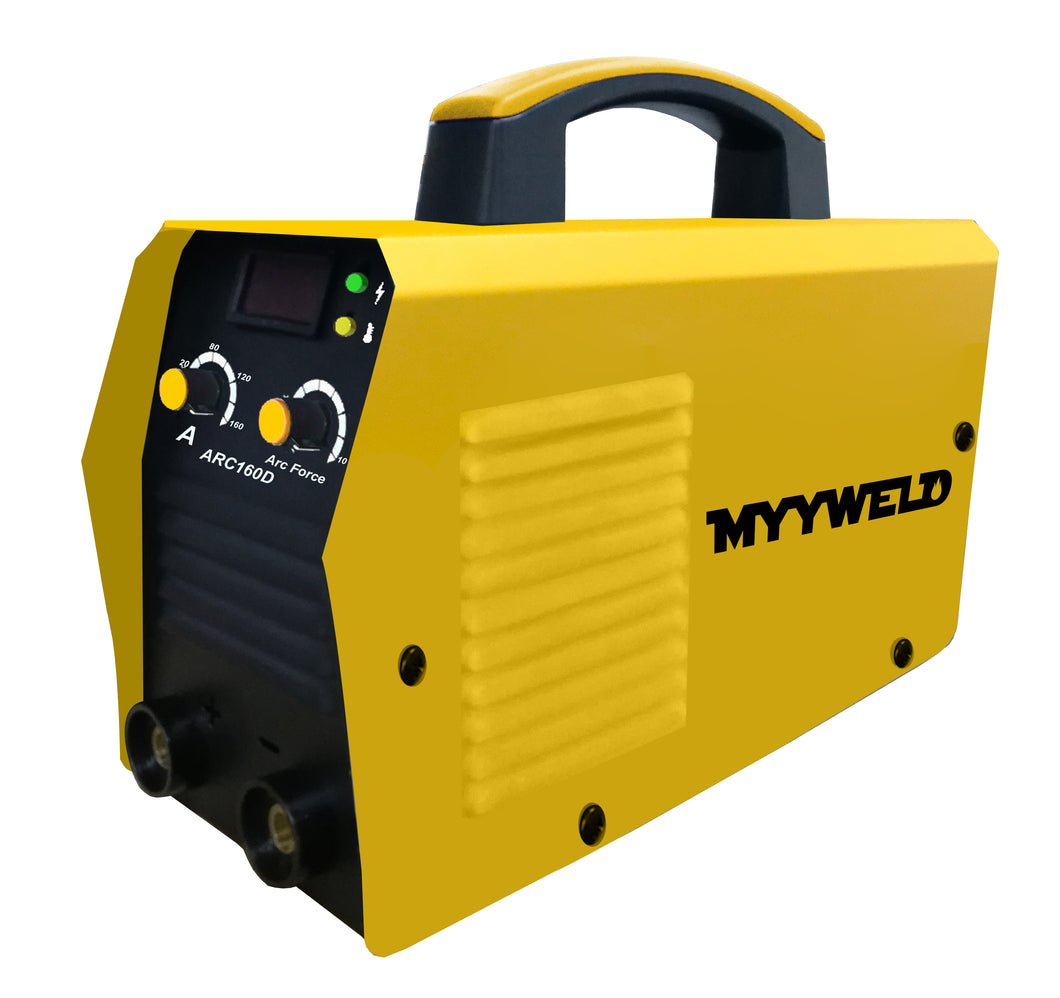 MYYWELD ARC160 Single Phase 220v Stick welding machine IGBT DC inverter MMA welder LED digital display