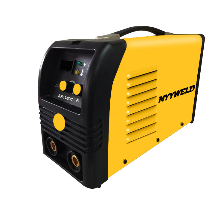 MYYWELD Stick Welder, ARC180c 110/220v Inverter Smart button common panel electric MMA welding machine